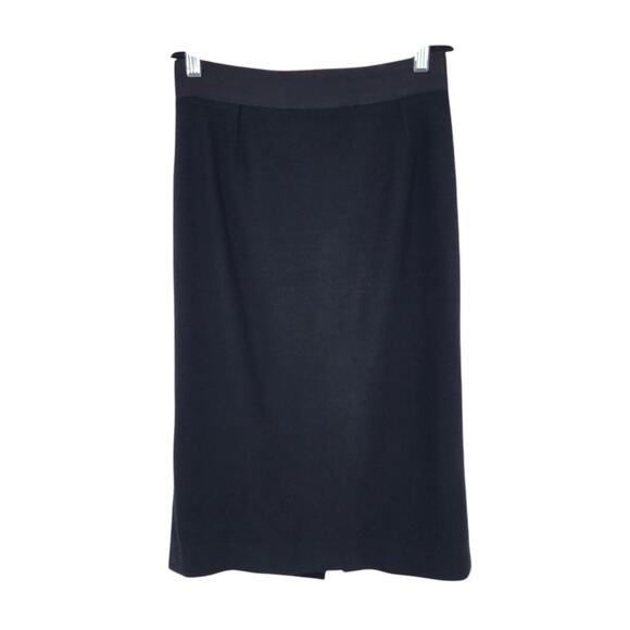 Vintage Dolce & Gabbana Black Wool Blend Blazer & Skirt Suit Set Womens Size 42 - Picture 2 of 11